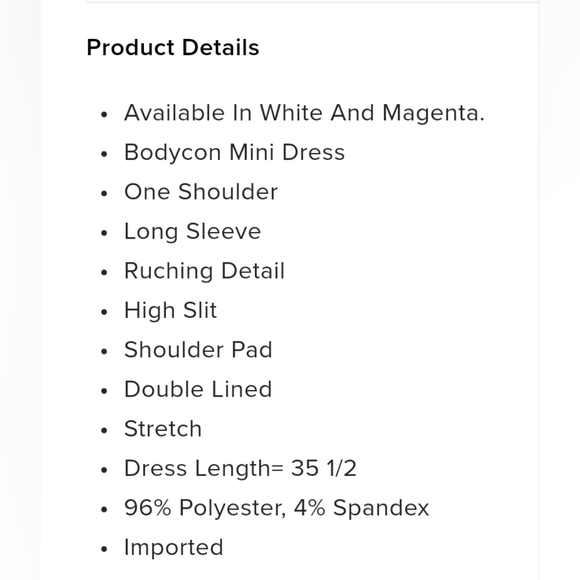 Fashion Nova Always Flirtin' Ruched Mini Dress - Magenta, Sz: XL - Picture 4 of 5